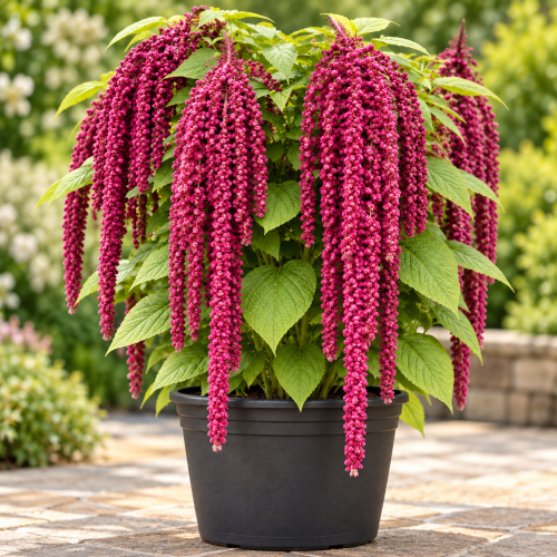 Amaranthus caudatus 'Rotschwanz' - Longus rebashein 'Rotschwanz' P9/0,55L